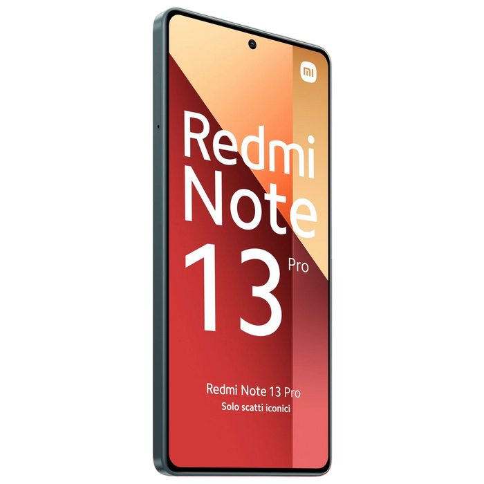 Telefon Redmi Note 13 Pro 8/256GB EU Forest Green Diagonala ecranului: 6,67 ", Rezolutia ecranului: 2400x1080, Max. Rezoluția camerei: 200 MP, Cameră frontală: 16 MP, Capacitate acumulator: 5000 mAh, Chipset: Mediatek Helio G99 Ultra, Platformă software: Android, Grad de protecție: IP54, [8]