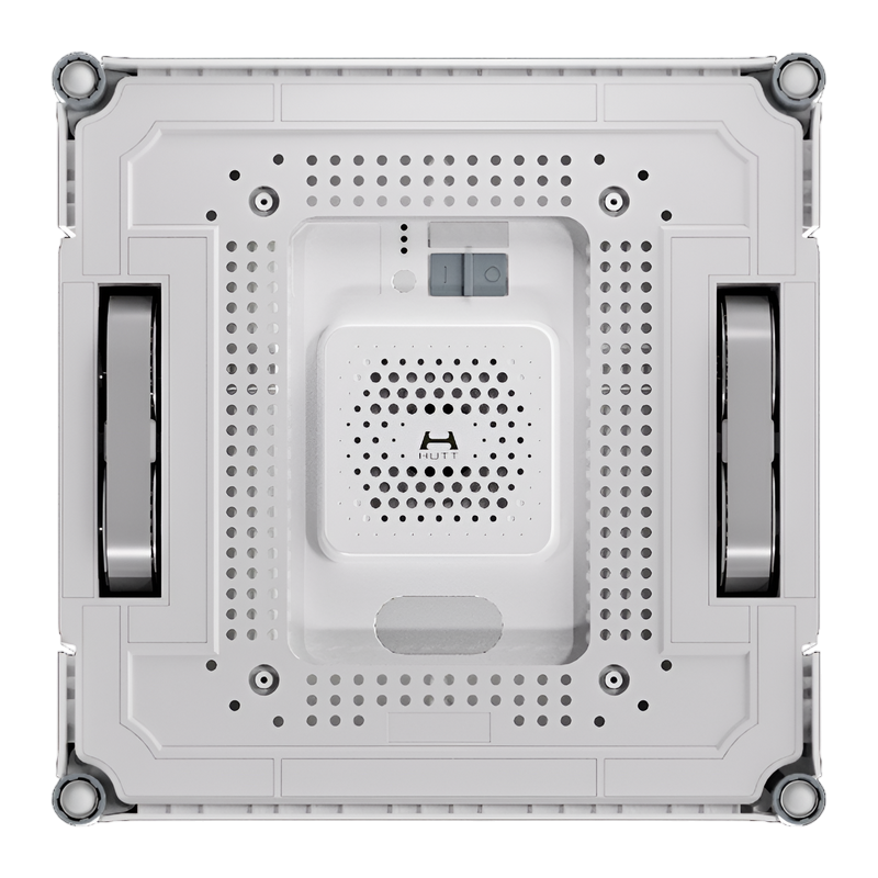 Robot de spalat geamuri HUTT A1 White HUTT A1 este un robot inteligent de curățare a ferestrelor, proiectat pentru a oferi o curățare impecabilă și delicată a geamurilor. Dotat cu tehnologie AI variabilă, acesta reglează automat frecvența de curățare pentru a trata atât murdăria ușoară, cât și petele încăpățânate, fără a afecta sticla. Beneficiază de o putere de curățare de până la 6000Pa și de un rezervor de apă cu capacitate mare, permițând curățarea eficientă a suprafețelor extinse (până la 90 mp per umplere) și asigurând o acoperire de 99,5% fără zone neatinse. Designul său inteligent, inclusiv inovațiile pentru curățarea marginilor, îl face o soluție sigură și fiabilă chiar și pentru clădiri înalte. [2]