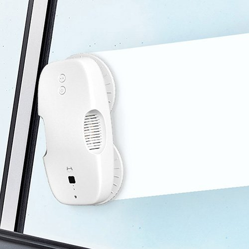 Robot de spalat geamuri HUTT DDC55 White Sursă de alimentare: Rețea, Baterie, Capacitate acumulator: 650 mAh, Caracteristici: identificarea automată a zonei de curățare, Aderența robotului la suprafață: vid [10]