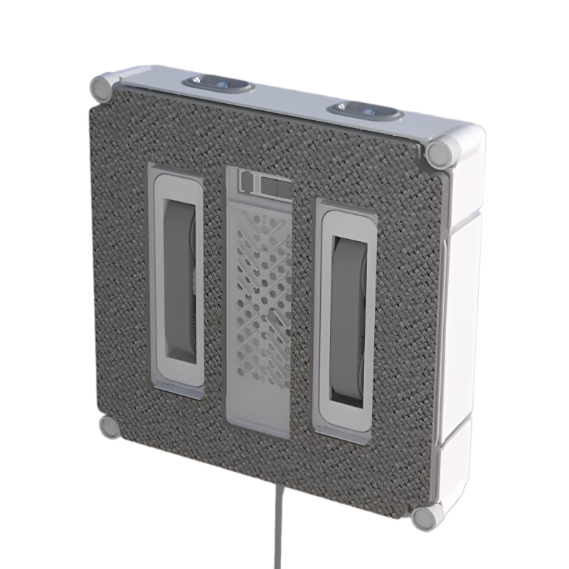 Robot de spalat geamuri HUTT W9 White Volumul rezervorului de apă: 150 ml, Puterea de aspirare : 3,8 kPa, Sursă de alimentare: Baterie, Capacitate acumulator: 650 mAh, [2]