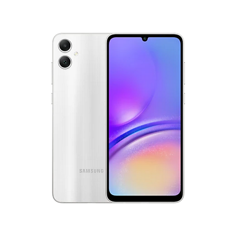 Telefon Samsung Galaxy A05 4/128Gb Silver Diagonala ecranului: 6,7 ", Rezolutia ecranului: 1600 x 720, Max. Rezoluția camerei: 50 MP, Cameră frontală: 8 MP, Capacitate acumulator: 5000 mAh, Chipset: Mediatek MT6769V/CZ Helio G85, Platformă software: Android, [3]