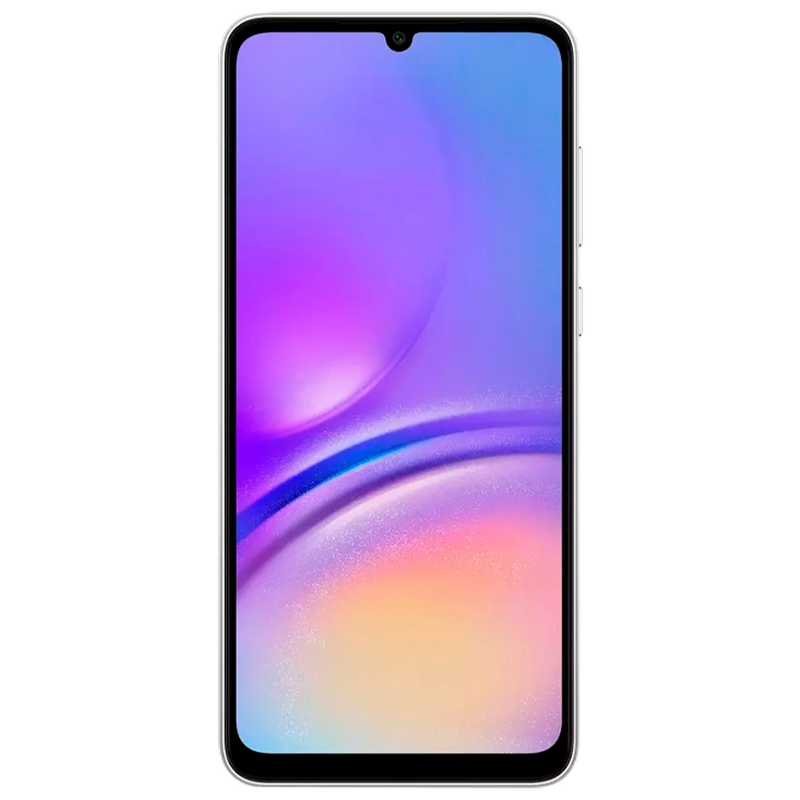 Telefon Samsung Galaxy A05 4/128Gb Silver Diagonala ecranului: 6,7 ", Rezolutia ecranului: 1600 x 720, Max. Rezoluția camerei: 50 MP, Cameră frontală: 8 MP, Capacitate acumulator: 5000 mAh, Chipset: Mediatek MT6769V/CZ Helio G85, Platformă software: Android, [2]