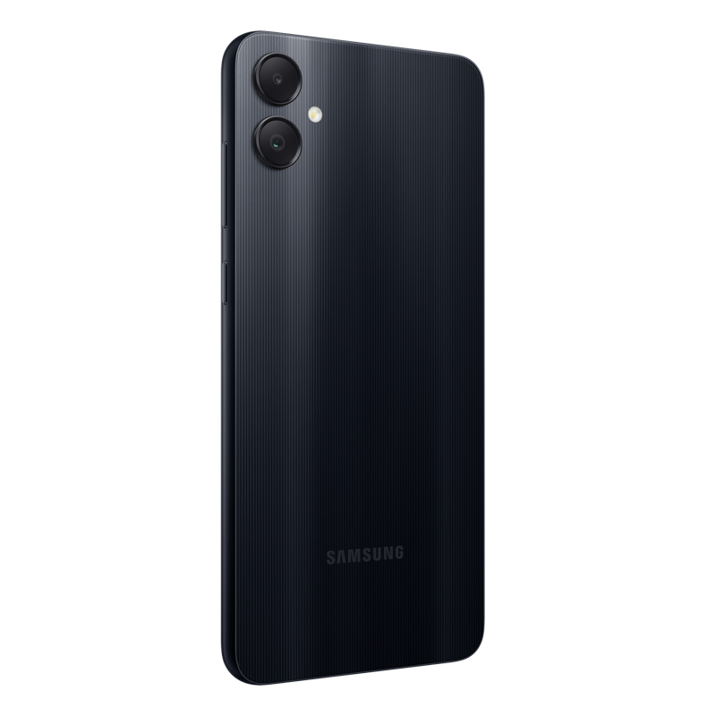 Telefon Samsung Galaxy A05 4/64Gb Black Diagonala ecranului: 6,7 ", Rezolutia ecranului: 1600 x 720, Max. Rezoluția camerei: 50 MP, Cameră frontală: 8 MP, Capacitate acumulator: 5000 mAh, Chipset: Mediatek MT6769V/CZ Helio G85, Platformă software: Android, [13]