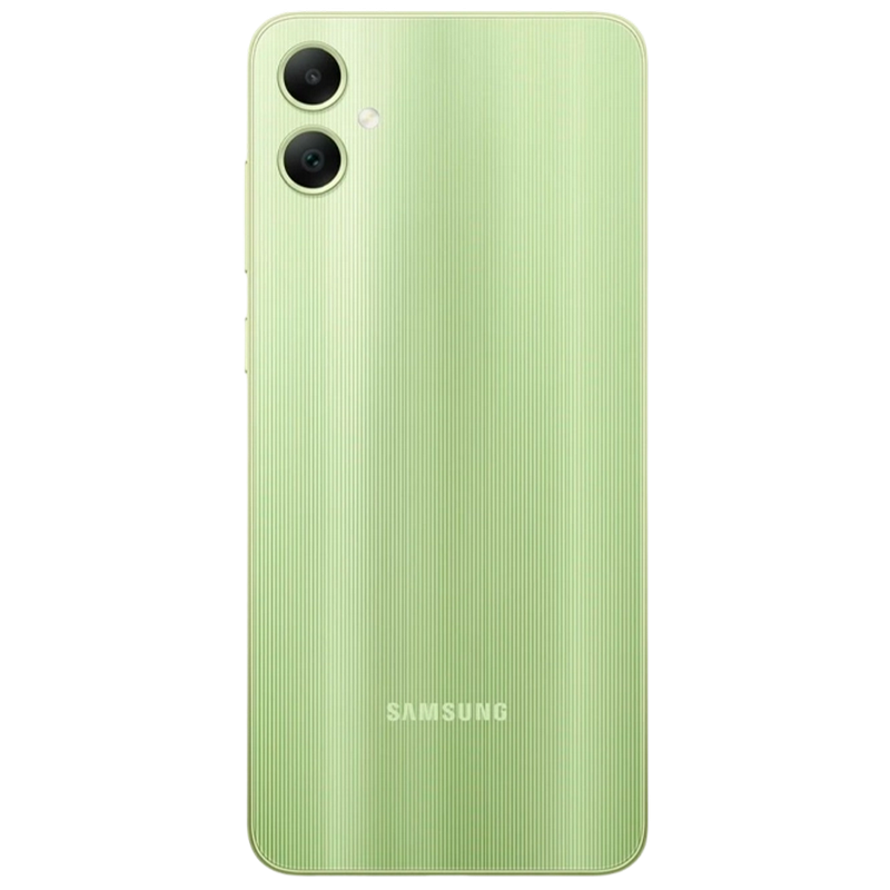 Telefon Samsung Galaxy A05 4/64Gb Light Green Diagonala ecranului: 6,7 ", Rezolutia ecranului: 1600 x 720, Max. Rezoluția camerei: 50 MP, Cameră frontală: 8 MP, Capacitate acumulator: 5000 mAh, Chipset: Mediatek MT6769V/CZ Helio G85, Platformă software: Android, [7]