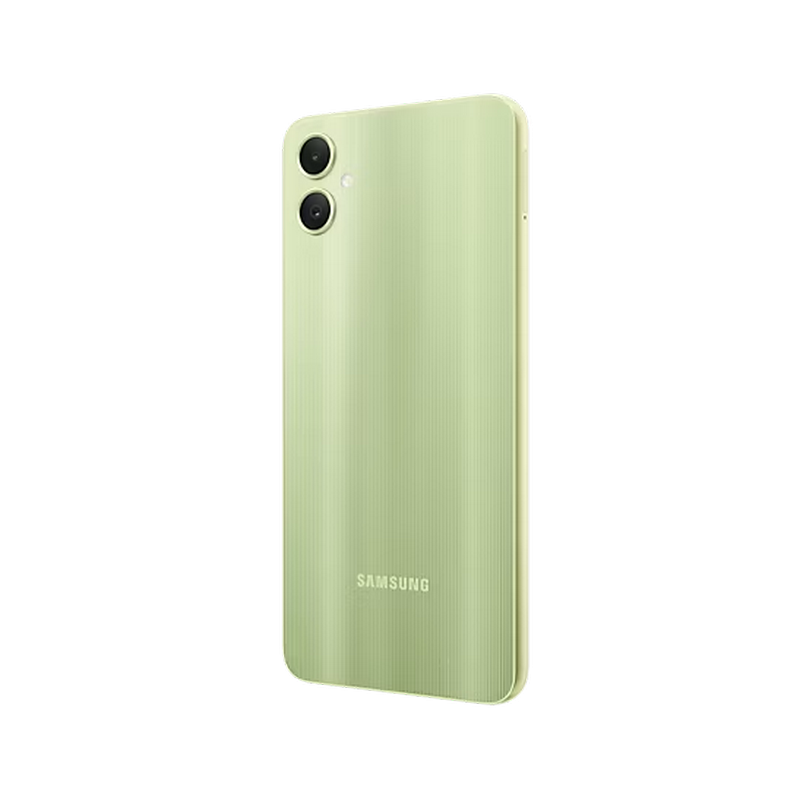 Telefon Samsung Galaxy A05 4/64Gb Light Green Diagonala ecranului: 6,7 ", Rezolutia ecranului: 1600 x 720, Max. Rezoluția camerei: 50 MP, Cameră frontală: 8 MP, Capacitate acumulator: 5000 mAh, Chipset: Mediatek MT6769V/CZ Helio G85, Platformă software: Android, [4]