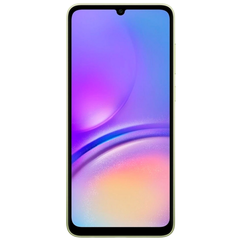 Telefon Samsung Galaxy A05 4/64Gb Light Green Diagonala ecranului: 6,7 ", Rezolutia ecranului: 1600 x 720, Max. Rezoluția camerei: 50 MP, Cameră frontală: 8 MP, Capacitate acumulator: 5000 mAh, Chipset: Mediatek MT6769V/CZ Helio G85, Platformă software: Android, [9]