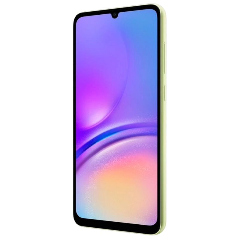 Telefon Samsung Galaxy A05 4/64Gb Light Green Diagonala ecranului: 6,7 ", Rezolutia ecranului: 1600 x 720, Max. Rezoluția camerei: 50 MP, Cameră frontală: 8 MP, Capacitate acumulator: 5000 mAh, Chipset: Mediatek MT6769V/CZ Helio G85, Platformă software: Android, [8]