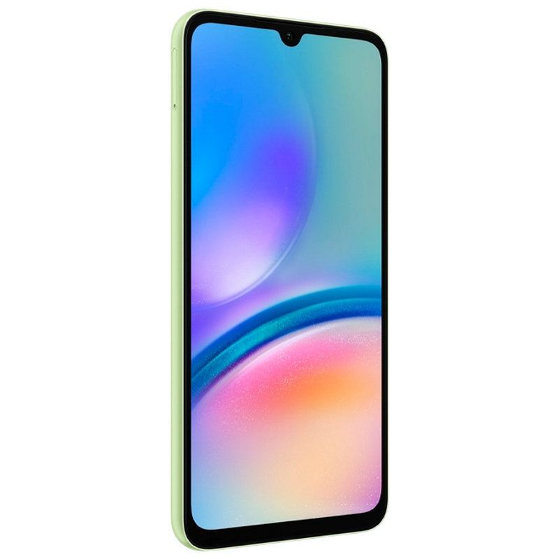 Telefon Samsung Galaxy A05s 4/128Gb Light Green Diagonala ecranului: 6,7 ", Rezolutia ecranului: 2400x1080, Max. Rezoluția camerei: 50 MP, Cameră frontală: 13 MP, Capacitate acumulator: 5000 mAh, Chipset: Qualcomm SM6225 Snapdragon 680, Platformă software: Android, [16]
