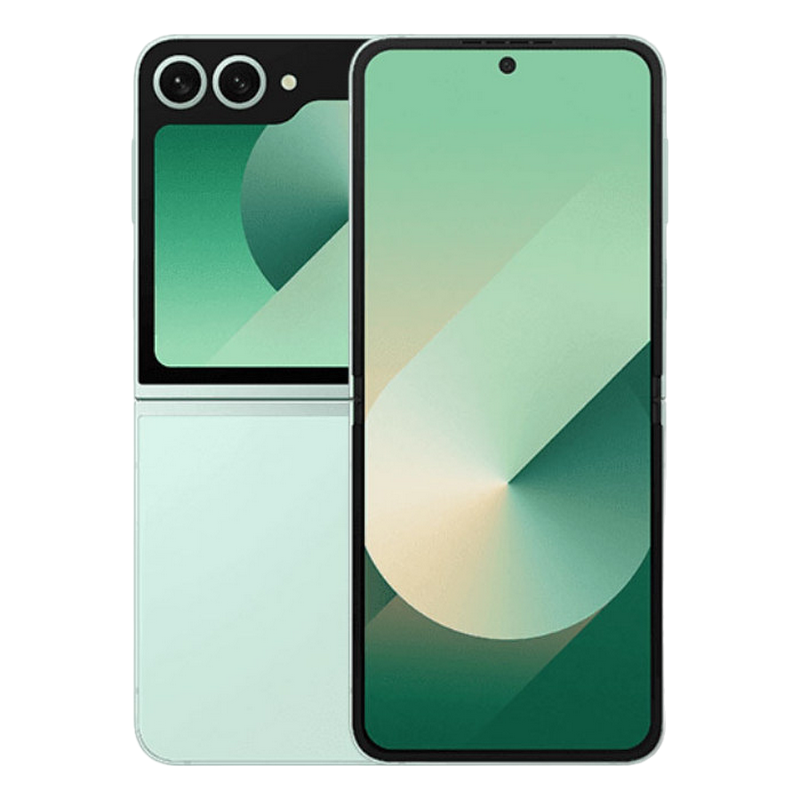 Telefon Samsung Galaxy Flip6 12/256Gb Mint Diagonala ecranului: 6,7 ", Rezolutia ecranului: 2640x1080, Max. Rezoluția camerei: 50 MP, Cameră frontală: 10 MP, Capacitate acumulator: 4000 mAh, Chipset: Qualcomm SM8650-AB Snapdragon 8 Gen 3, Platformă software: Android, Grad de protecție: IP48 rezistent la apă, [2]