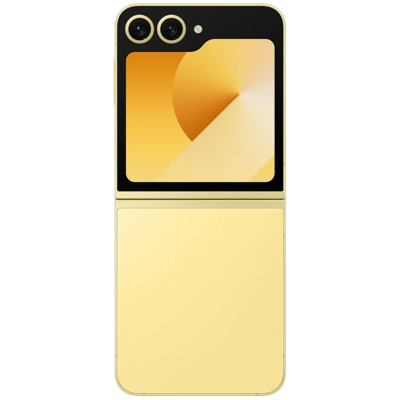 Telefon Samsung Galaxy Flip6 12/256Gb Yellow Diagonala ecranului: 6,7 ", Rezolutia ecranului: 2640x1080, Max. Rezoluția camerei: 50 MP, Cameră frontală: 10 MP, Capacitate acumulator: 4000 mAh, Chipset: Qualcomm SM8650-AB Snapdragon 8 Gen 3, Platformă software: Android, Grad de protecție: IP48 rezistent la apă, [4]