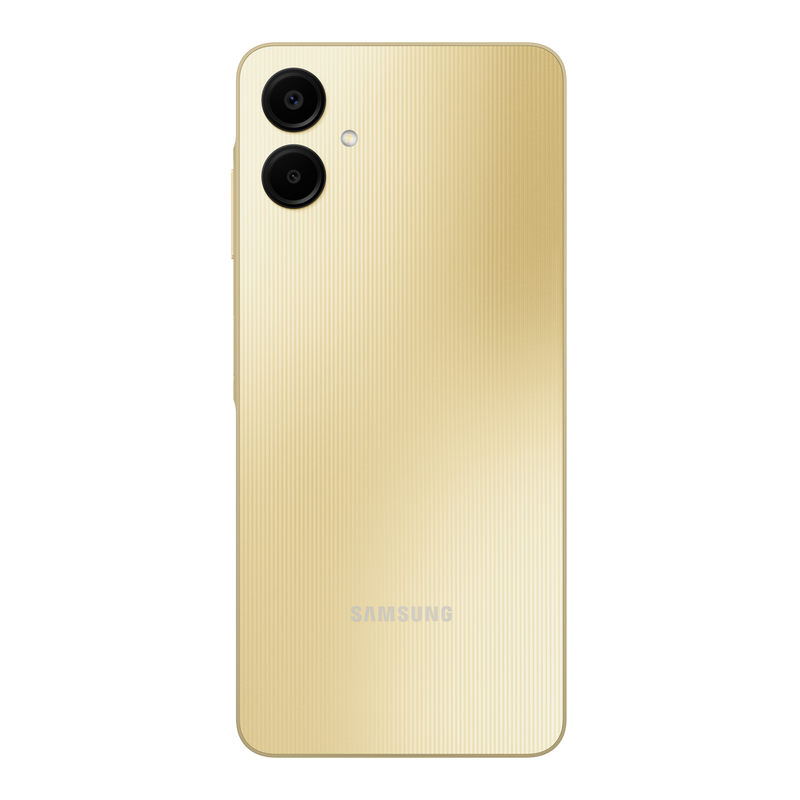 Telefon Samsung Galaxy A06 4/128Gb Gold Diagonala ecranului: 6,7 ", Rezolutia ecranului: 1600 x 720, Max. Rezoluția camerei: 50 MP, Cameră frontală: 8 MP, Capacitate acumulator: 5000 mAh, Chipset: Mediatek Helio G85, Platformă software: Android, [4]