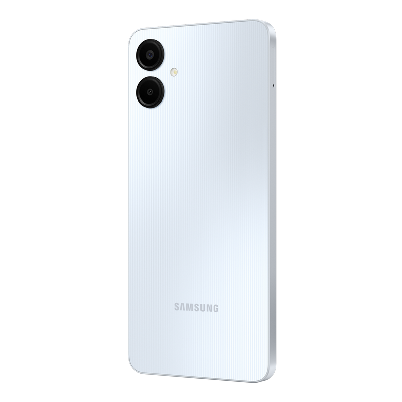 Телефон Samsung Galaxy A06 4/128Гб Light Blue Диагональ экрана: 6,7 ", Разрешение экрана: 1600 x 720, Макс. разрешение камеры: 50 MP, Фронтальная камера: 8 MP, Ёмкость аккумулятора: 5000 mAh, Чипсет: Mediatek Helio G85, Программная платформа: Android, [5]