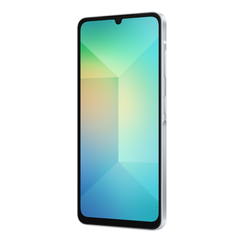 Телефон Samsung Galaxy A06 4/128Гб Light Blue Диагональ экрана: 6,7 ", Разрешение экрана: 1600 x 720, Макс. разрешение камеры: 50 MP, Фронтальная камера: 8 MP, Ёмкость аккумулятора: 5000 mAh, Чипсет: Mediatek Helio G85, Программная платформа: Android, [3]
