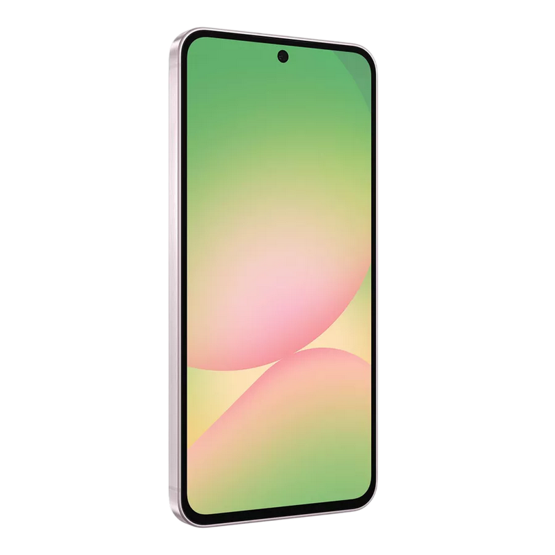 Telefon Samsung Galaxy A56 5G 8/256GB Light Pink Diagonala ecranului: 6,7 ", Rezolutia ecranului: 2340x1080, Max. Rezoluția camerei: 50 MP, Cameră frontală: 12 MP, Capacitate acumulator: 5000 mAh, Chipset: Exynos 1580, Platformă software: Android, Grad de protecție: IP67 rezistent la praf/apă, [3]