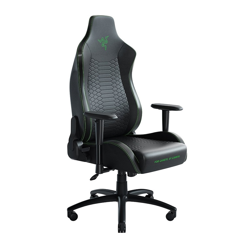 Razer Кресло Iskur X Кожа/Черное/Зеленое [2]