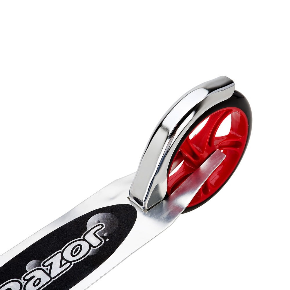 Роликовый самокат Razor A5 Lux, серебристо-красный [3]
