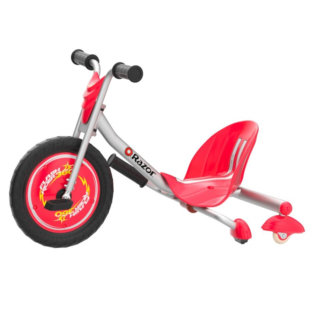 Детский трехколесный велосипед Razor Ride-On FlashRider 360, красный 23L Intl [2]