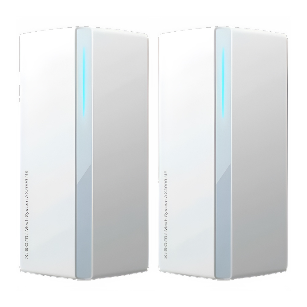Xiaomi Mesh System AX3000 NE, Wi-Fi 6, 3000Mbps 2-pack Xiaomi Mesh System AX3000 NE, Wi-Fi 6, 3000Mbps 2-пакет [2]
