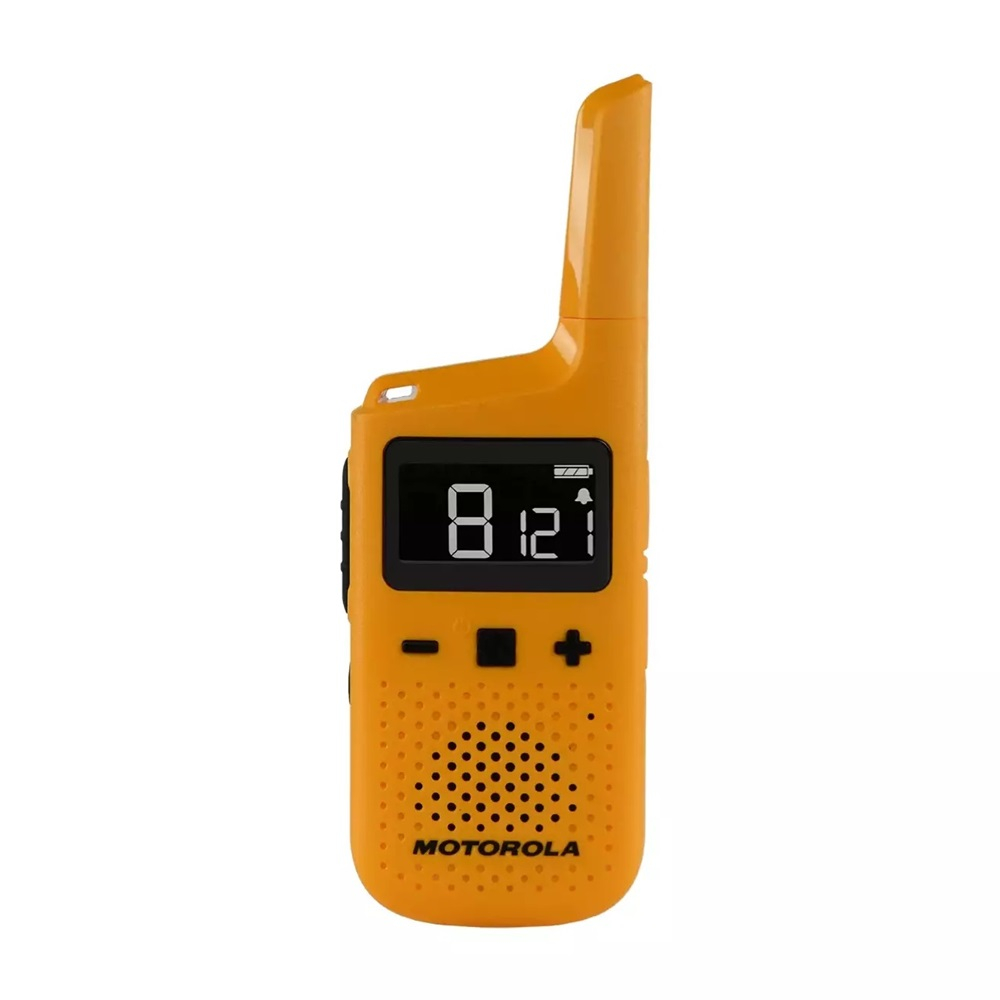 Motorola Walkie-Talkie TalkAbout T72, Twin, IP54, 16 Channels, 8km, Yellow [2]