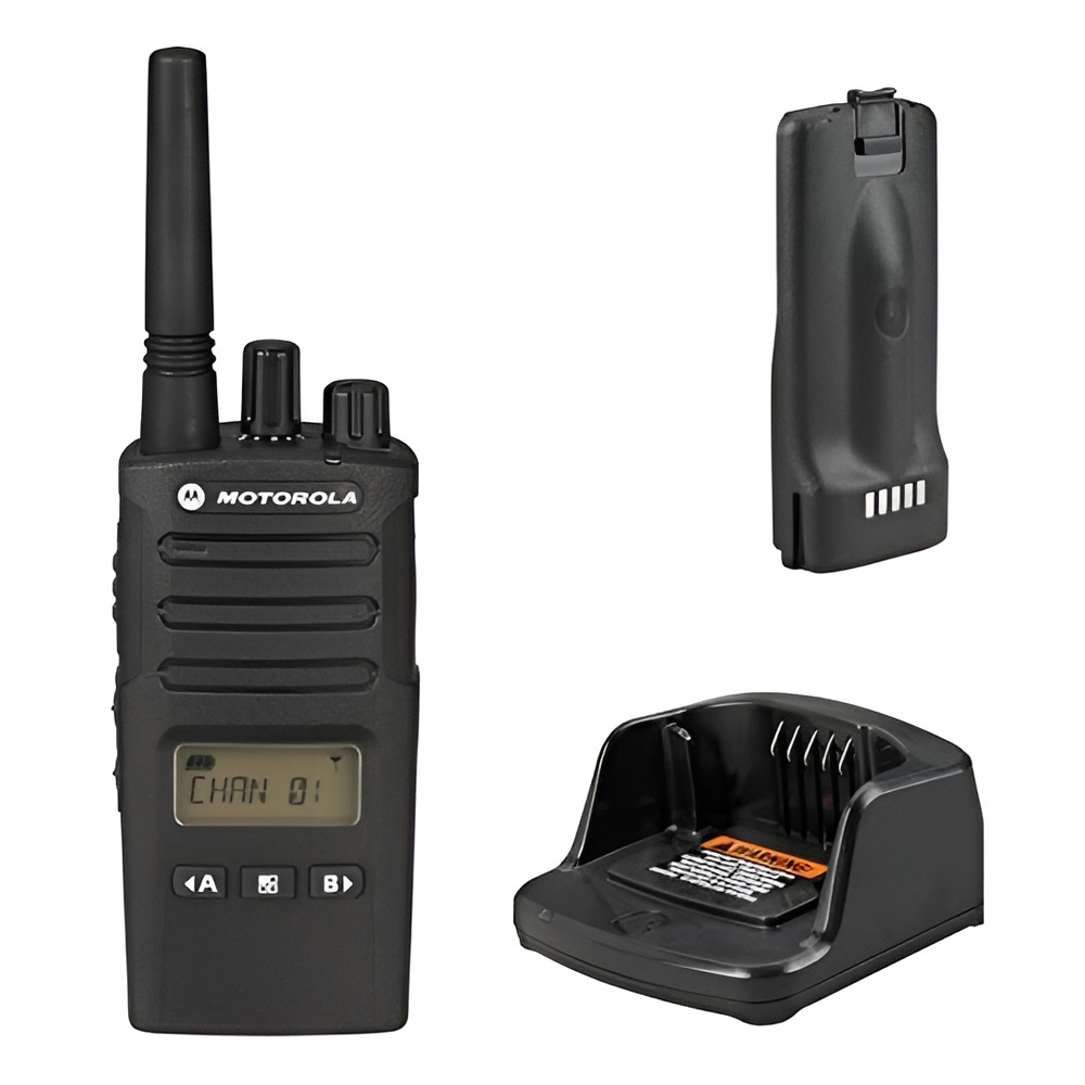 Motorola Walkie-Talkie TalkAbout XT460, IP55, 8 Channels (16-position channel), 9km, Black [3]