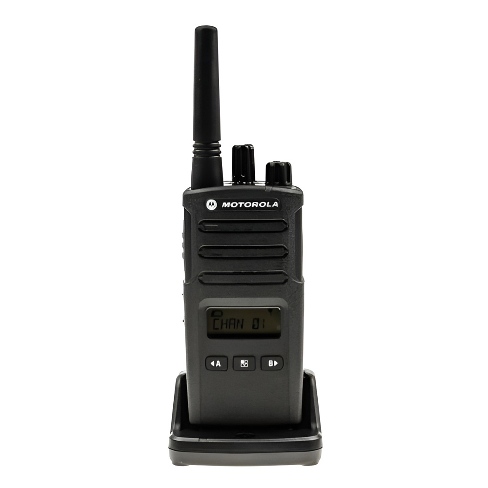 Motorola Walkie-Talkie TalkAbout XT460, IP55, 8 Channels (16-position channel), 9km, Black [1]