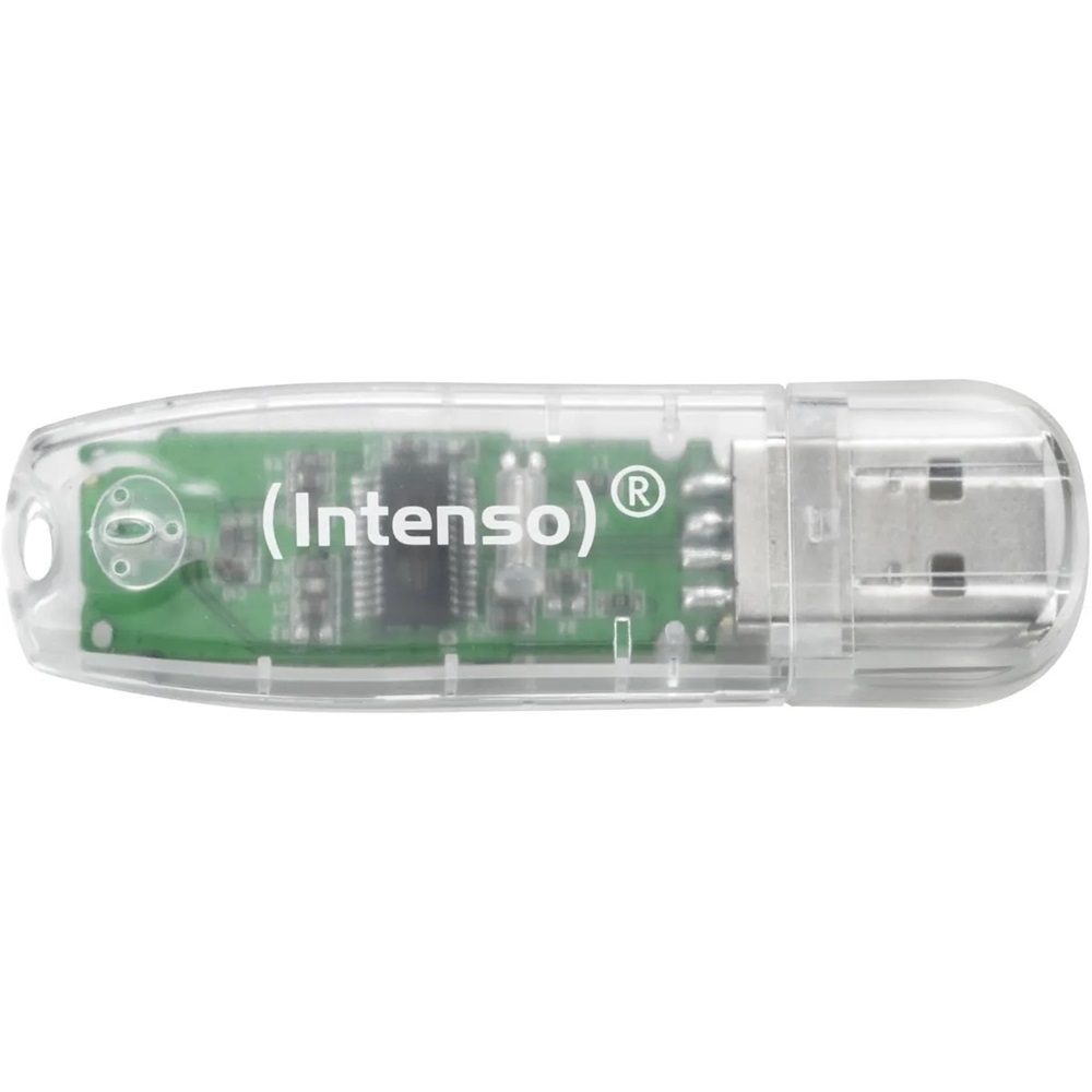 Intenso® USB Drive 2.0 Rainbow Line 32 GB, Transparent [3]