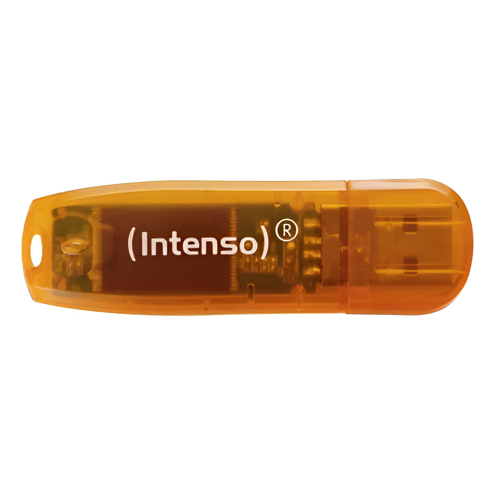 Intenso® USB Drive 2.0 Rainbow Line 64 GB, Orange [3]