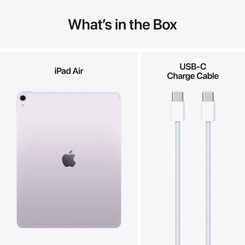 Tabletă Apple iPad Air 13 (2025), Wi-Fi, 8GB/128GB, Violet [3]