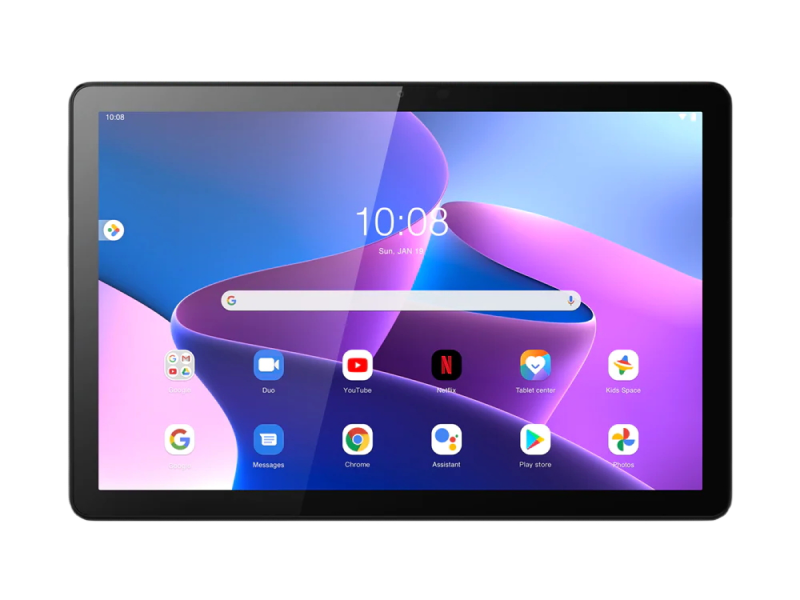 Tableta Lenovo Tab M10 3rd Gen - TB328FU Grey - 101 Unisoc T610 4Gb 64Gb Diagonala ecranului: 10.1", Rezolutia ecranului:  WUXGA FHD (1920x1200) 320nits, Unisoc T610 8-Core 1.8GHz, 4Gb, 64Gb, 802.11ac + Bluetooth, GPS, micro SD Reader up to 128Gb/2Tb, 5MP Front Camera, 8MP Rear Camera, Android 11, 5000mAh, 460g, Storm Grey [2]