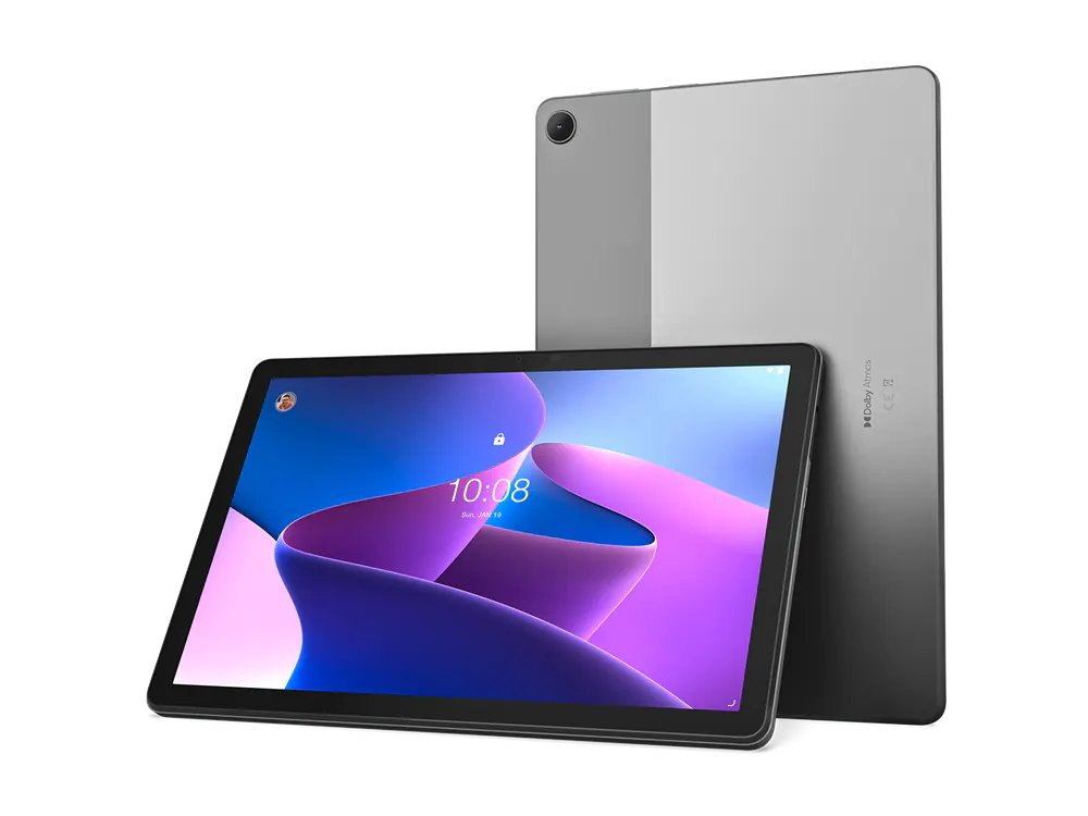 Tableta Lenovo Tab M10 3rd Gen - TB328XU Grey - 101 Unisoc T610 4Gb 64Gb LTE Diagonala ecranului: 10.1", Rezolutia ecranului:  WUXGA FHD (1920x1200) 320nits, Unisoc T610 8-Core 1.8GHz, 4Gb, 64Gb, 802.11ac + Bluetooth, 4G LTE Single Nano-SIM, GPS, micro SD Reader up to 128Gb, 5MP Front Camera, 8MP Rear Camera, Android 11, 5000mAh, 460g, Storm Grey [2]