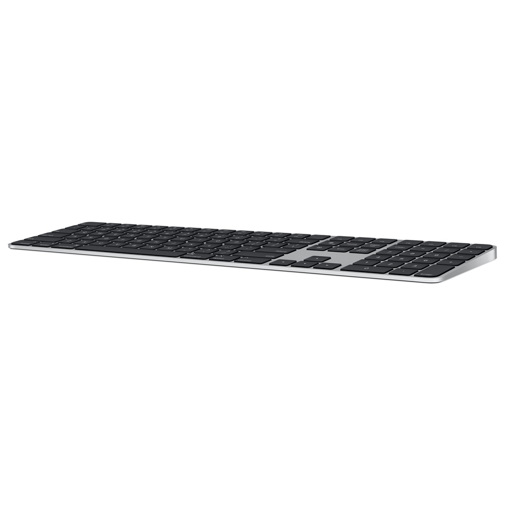 Apple Magic Keyboard с Touch ID и цифровой клавиатурой, bluetooth, американская раскладка, черный [3]