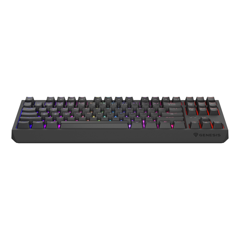 Genesis Gaming Keyboard Thor 230 TKL Wireless US Black RGB Mechanical Outemu Panda [3]