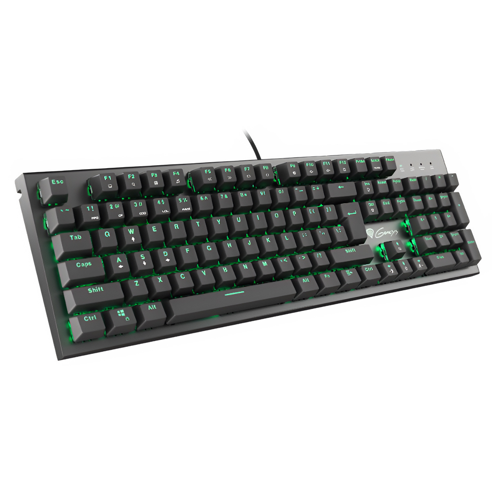 Genesis Mechanical Keyboard Thor 300, US Layout, Green Backlight, Blue Outemu Switch [2]