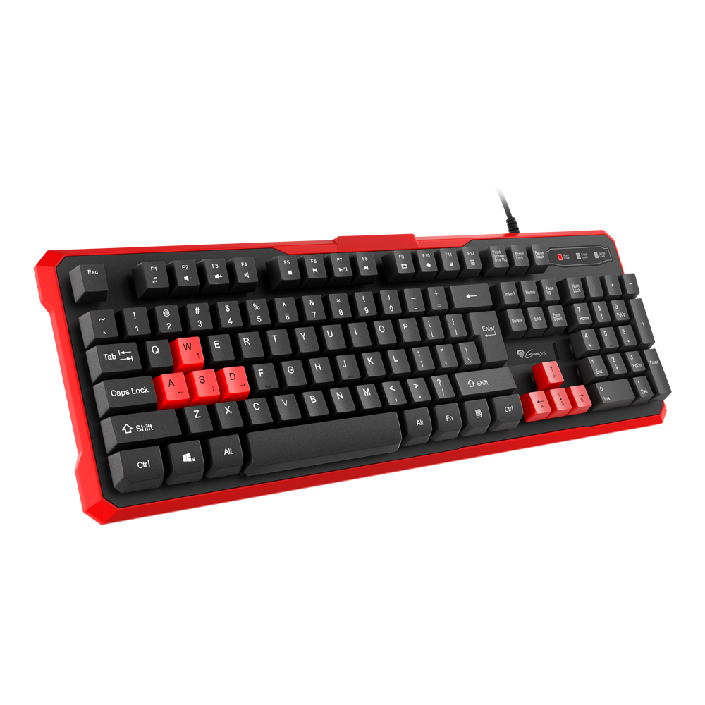 Genesis Keyboard Rhod 110, US Layout, Red [3]