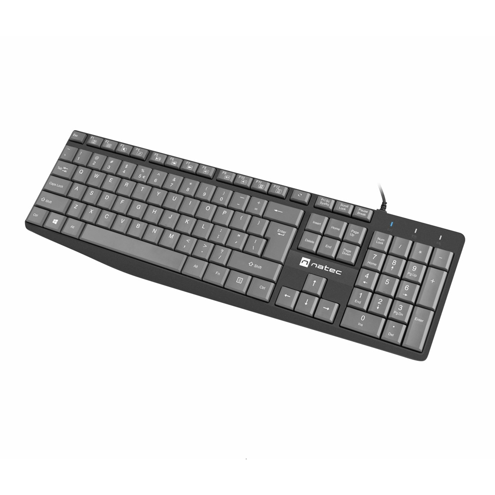 Natec Keyboard Nautilus Slim, US Layout [3]