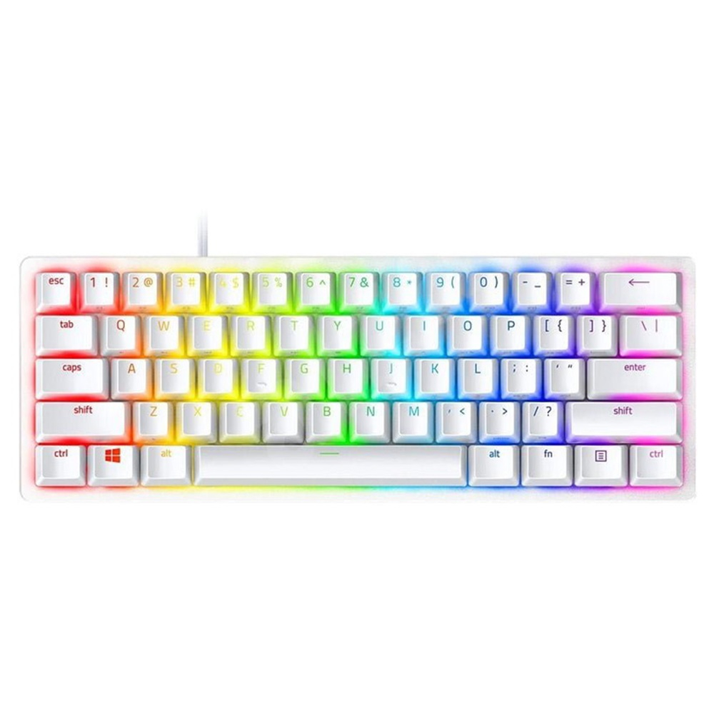 Клавиатура Razer Optical Huntsman Mini 60% с кликами Purple Switch в раскладке US, издание Mercury. [2]