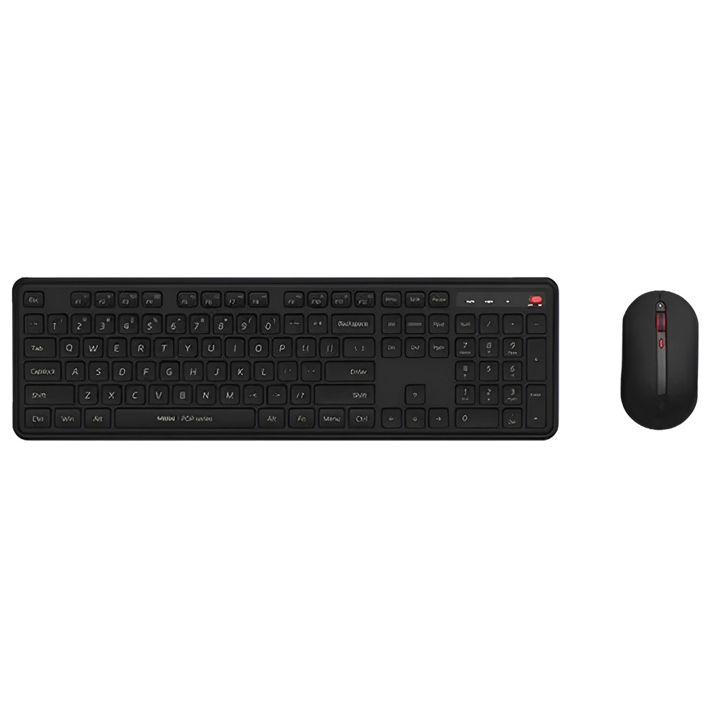 MIIIW Wireless Silent Combo Keyboard and Mouse Gen3, ENG Layout, Black [2]