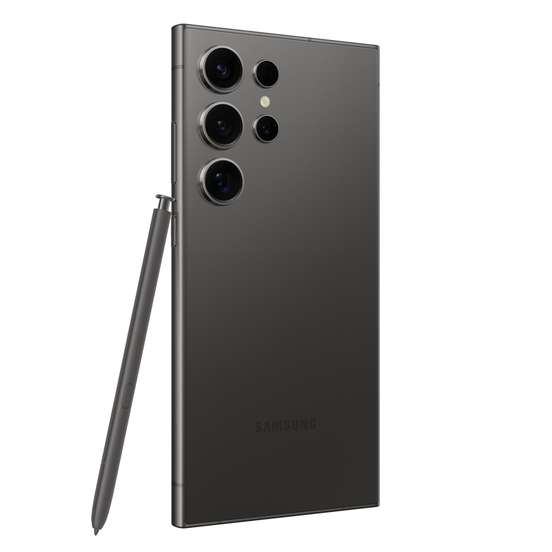 Telefon Samsung S24 Ultra Galaxy S928 12/512Gb Titanium Black Diagonala ecranului: 6,8 ", Rezolutia ecranului: 3088x1440, Max. Rezoluția camerei: 200 MP, Cameră frontală: 12 MP, Capacitate acumulator: 5000 mAh, Chipset: Qualcomm SM8650-AC Snapdragon 8 Gen 3, Platformă software: Android, Grad de protecție: IP68 rezistent la praf/apă, [12]