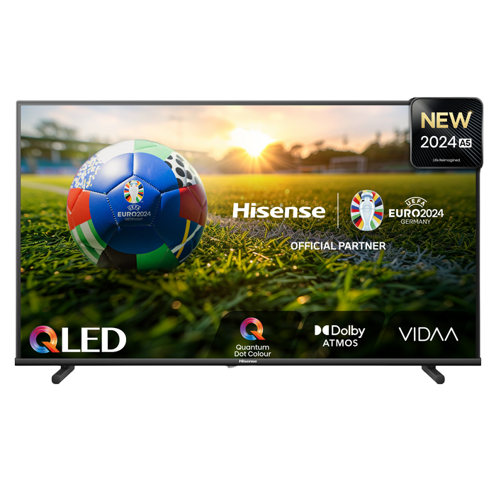 Televizor Hisense 40" LED SMART TV 40A5NQ 1920x1080 FHD VIDAA OS Negru Diagonala ecranului: 40 ", Rezoluția Display-ului: 1920x1080 FHD, Tip panou: VA, Iluminarea de fundal: DLED, Telecomandă: Da, Platformă software: VIDAA U6.0, Wi-Fi: Wi-Fi 802.11 b/g/n, Boxe încorporate: 2x 8 W, USB Type-A: 2x USB 2.0, [3]