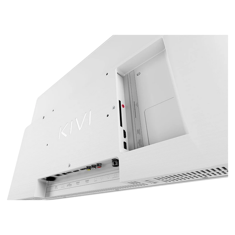 Televizor KIVI 32" LED SMART TV 32F760QW 1920x1080 FHD Android TV Alb (32'' White, 1920x1080 FHD, SMART TV (Android TV), Google Chromecast, Google Assistant, 3x HDMI, 2x USB, Headphone jack 3.5 mm, RCA, Wi-Fi 5G, Bluetooth 5.1, DVB-T/T2/C, OSD Language: ENG, RU, RO, Sound by JVC, Speakers 2x8W Dolby Audio, BT+IR Smart remote control RC40 with Voice control, VESA 200x100, 4.4 Kg) [7]
