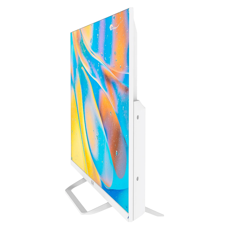 Televizor KIVI 32" LED SMART TV 32F760QW 1920x1080 FHD Android TV Alb (32'' White, 1920x1080 FHD, SMART TV (Android TV), Google Chromecast, Google Assistant, 3x HDMI, 2x USB, Headphone jack 3.5 mm, RCA, Wi-Fi 5G, Bluetooth 5.1, DVB-T/T2/C, OSD Language: ENG, RU, RO, Sound by JVC, Speakers 2x8W Dolby Audio, BT+IR Smart remote control RC40 with Voice control, VESA 200x100, 4.4 Kg) [3]