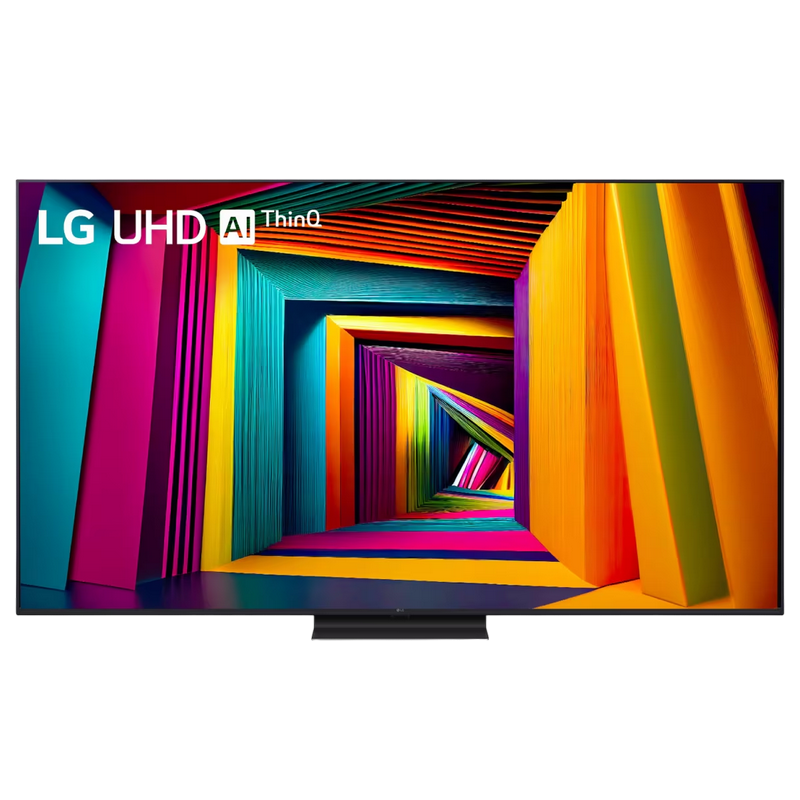 Tелевизор LG 65" LED SMART TV 65UT91006LA Real 4K 3840 x 2160 webOS Чёрный (65", ELED, Black, 4K UHD 3840x2160, SMART TV (WebOS 24), 4K Active HDR, HDR10, 3 HDMI, 2 USB, WiFi 802.11ac, DVB-T2/C/S2, OSD Language: ENG, RU, RO, Smart remote control MR24, Speakers 2x10W Dolby Digital, VESA 300x300, 24 kg) [1]