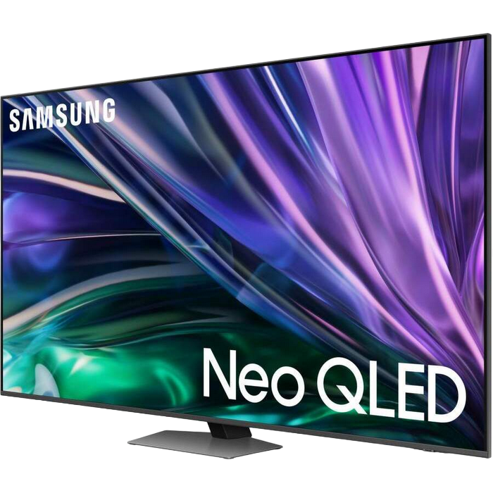 Televizor Samsung 55" LED SMART TV QE55QN85DBUXUA Mini LED 4K 3840x2160 Tizen OS Argintiu (55" Silver, MiniLED 3840x2160 4K UHD Premium, FreeSync Premium Pro 120 Hz, SMART TV (Tizen 8.0 OS), 4 HDMI, 2 USB, DVB-T/T2/C/S2, OSD Language: ENG, RO, RU Speakers 2.2.2CH 60W (2*10 W x 2)+Subwoofer 2x10W, Smart remote control, VESA 400x300, 17.1 Kg) [4]