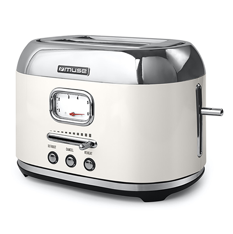 Toster Muse MS-120SC, Argintiu, Funcție reîncălzire [2]