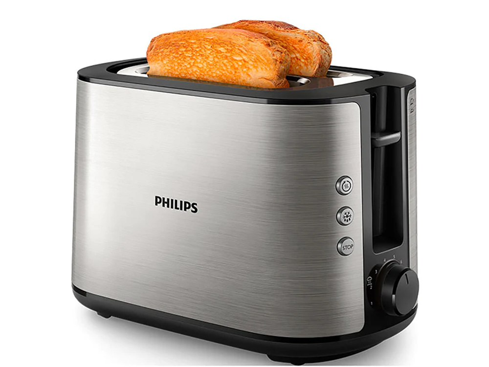 Toster Philips HD2650/90, 950W, Negru, Lift High [3]