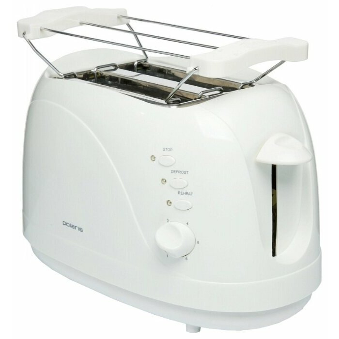 Тостер Polaris PET0702L, 750Вт, Белый [3]