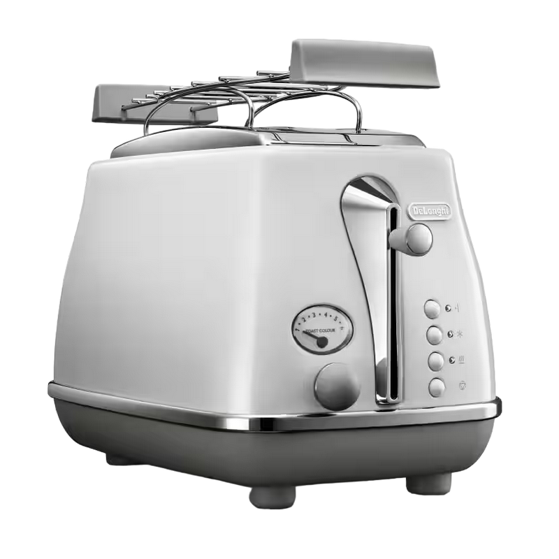 Toster Retro DeLonghi CTOC 2103 W, 900W, Alb [4]