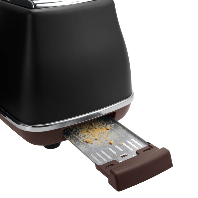Toster Retro DeLonghi CTOV 2103 BK, 900W, Negru [7]