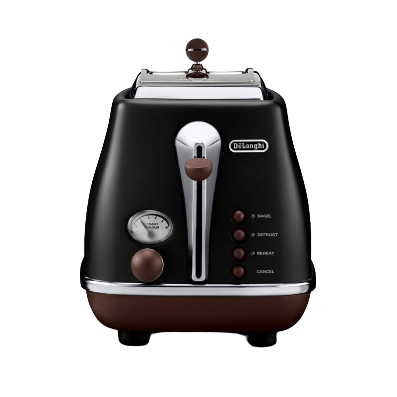 Toster Retro DeLonghi CTOV 2103 BK, 900W, Negru [4]