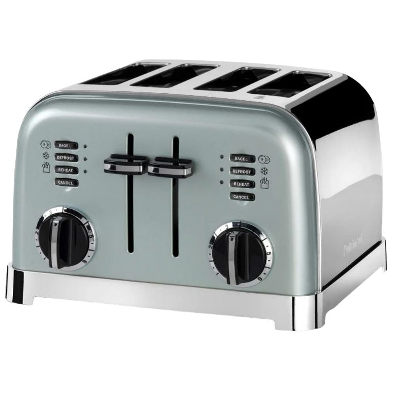 Toster Cuisinart CPT180GE, 1800W, Inox/Negru, 4 sloturi, Control dual [1]
